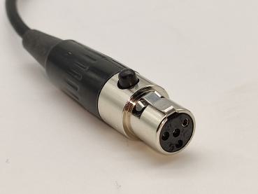 Preview: Headset Mikrofon / Kopfbügelmikrofon schwarz - HS 717 SH